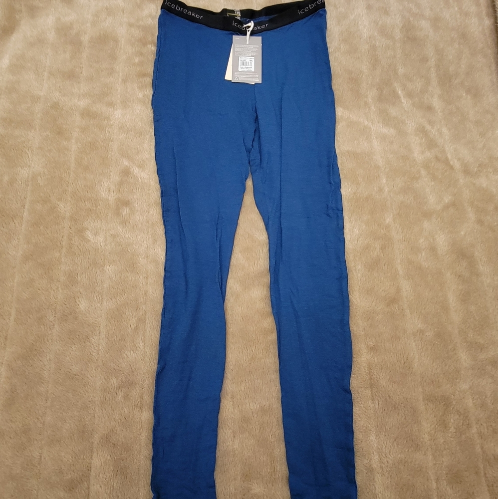 NEW box Icebreaker Merino 175 Cold Weather Leggings - Wool Base Layer Thermal - Picture 6 of 12